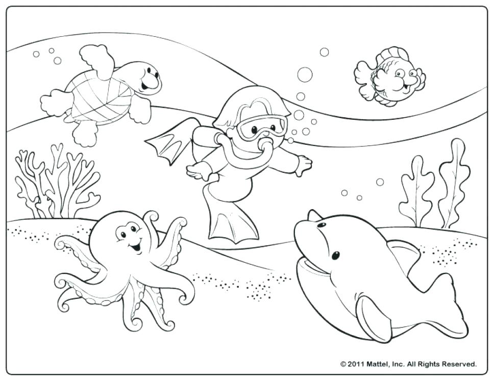 970x749 Beach Coloring Book As Well As Beach Coloring Book Mesmerizing