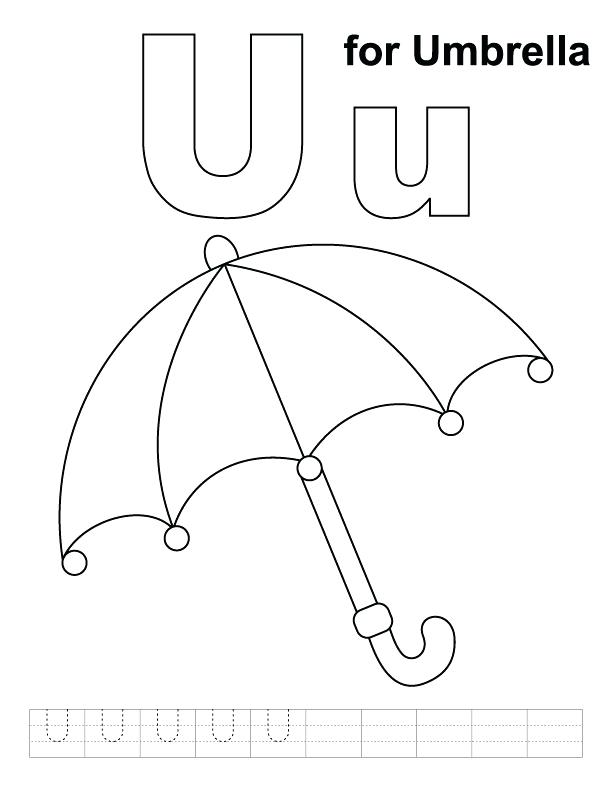 612x792 Umbrella Coloring Pages Bright Idea Umbrella Coloring Page
