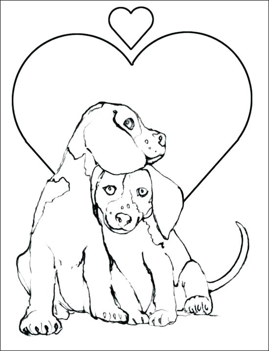 Beagle Puppy Coloring Pages at GetDrawings | Free download