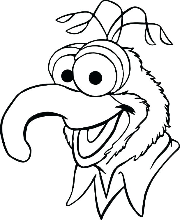618x753 Coloring Pages Colouring In Colouring Coloring Pages The Gonzo