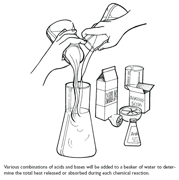 595x598 Coloring Pages Science Free Printable Science Coloring Pages