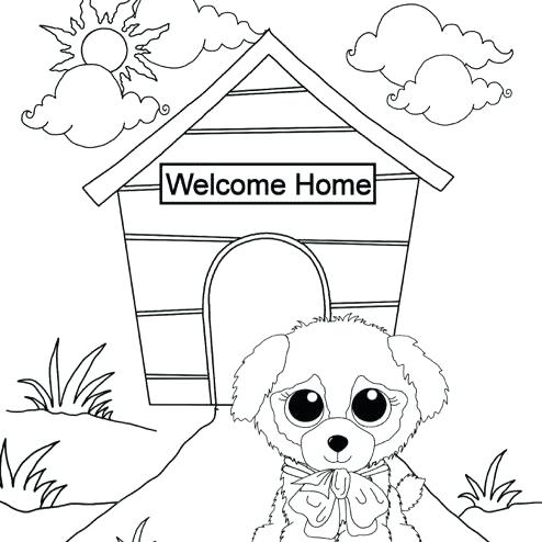494x494 Color Pages Boo The Best Beanie Boo Coloring Pages Ever Color Book