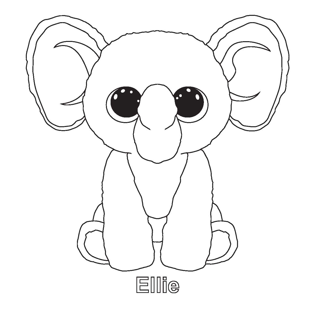 1289x1272 Greatest Ty Beanie Babies Coloring Pages Art Gallery