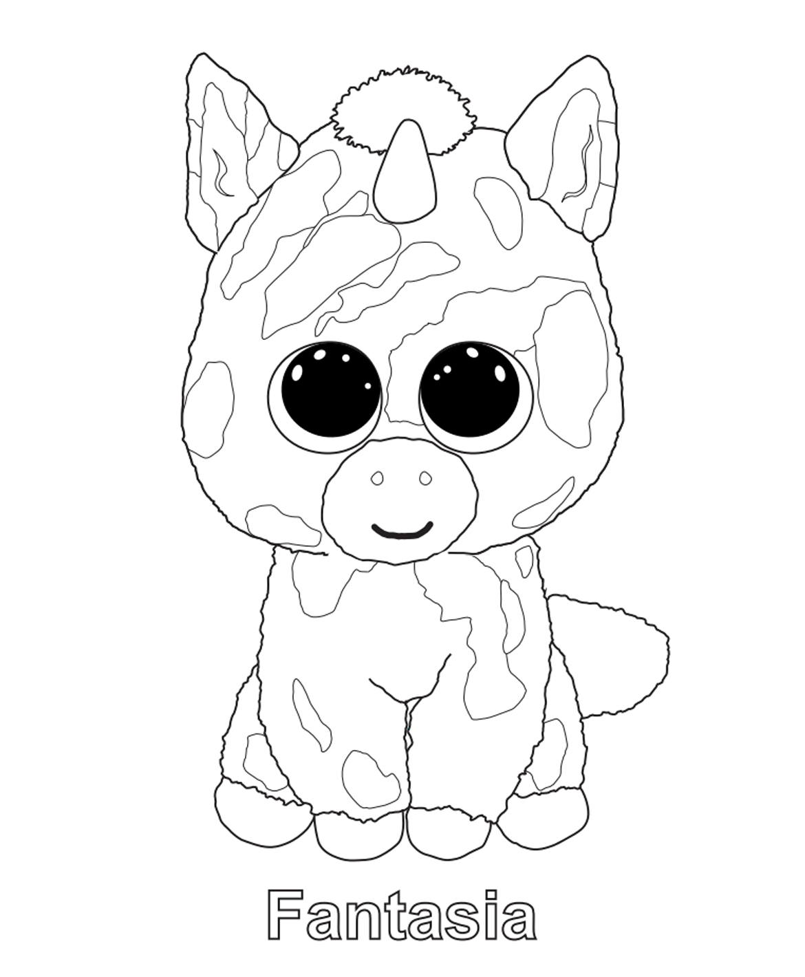 1170x1420 Reduced Ty Beanie Babies Coloring Pages Print Ellie Boo