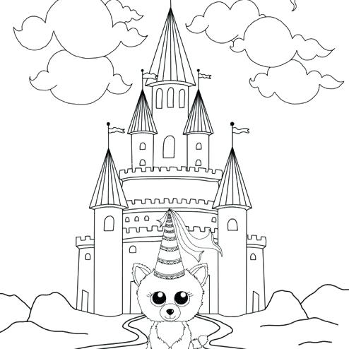 494x494 Beanie Boo Coloring Pages Beanie Boo Coloring Pages O King Boo