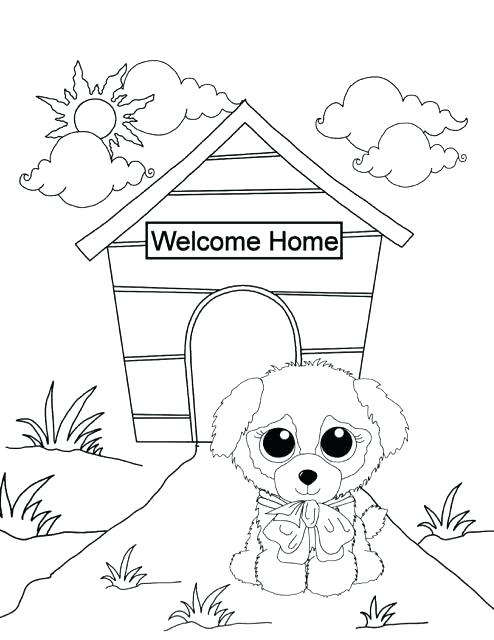 494x640 Doctor Coloring Page Photo To Coloring Page Beanie Boo Coloring