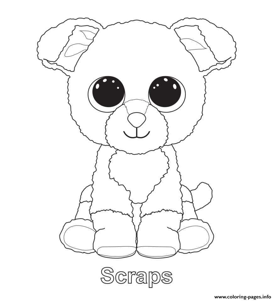 878x960 Beanie Boo Coloring Pages Only Collection Coloring For Kids