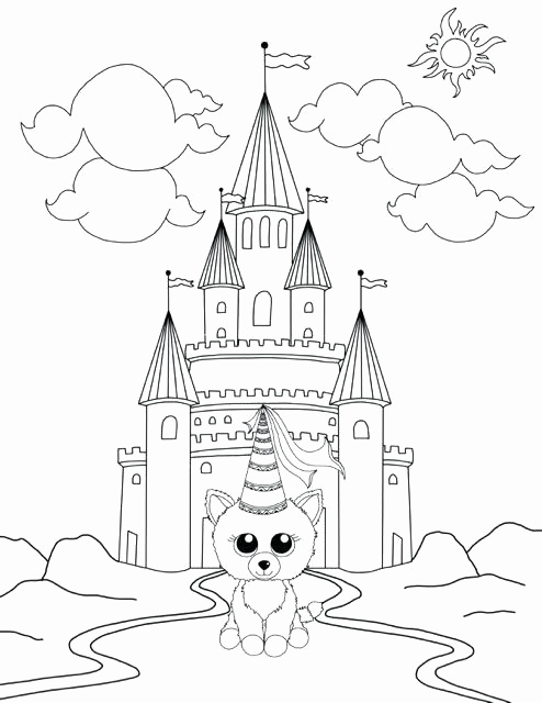 494x640 Boo Coloring Pages Image Beanie Boo Coloring Pages Unicorn