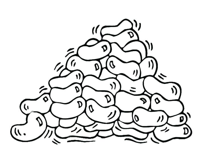 720x578 Soybeans Coloring Pages Free Coloring Free Printable Jelly Bean