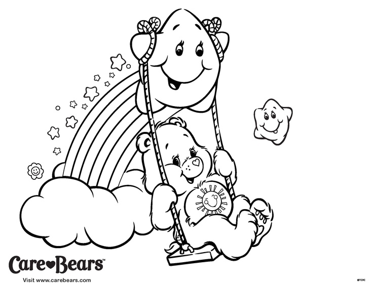736x572 Mejores De Care Bears Colouring Pages En
