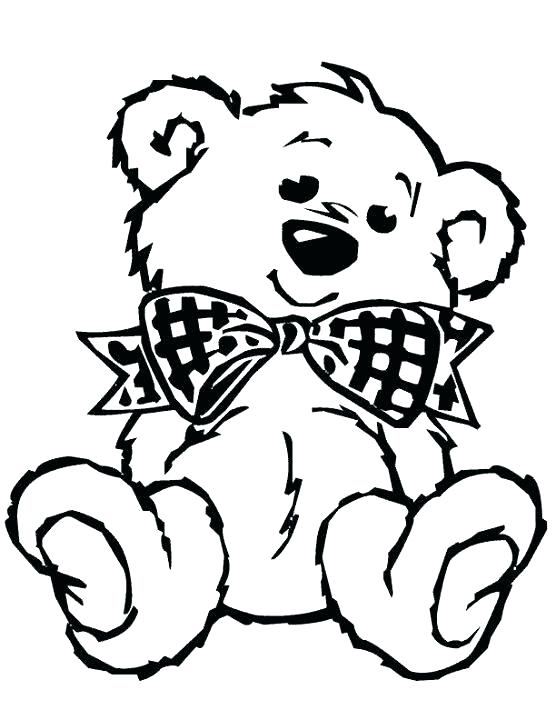 556x720 Teddy Bear Coloring Pages Free Printable Teddy Bears Coloring