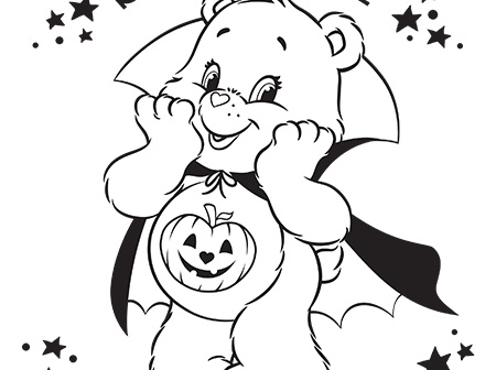 450x336 Care Bear Coloring Pages