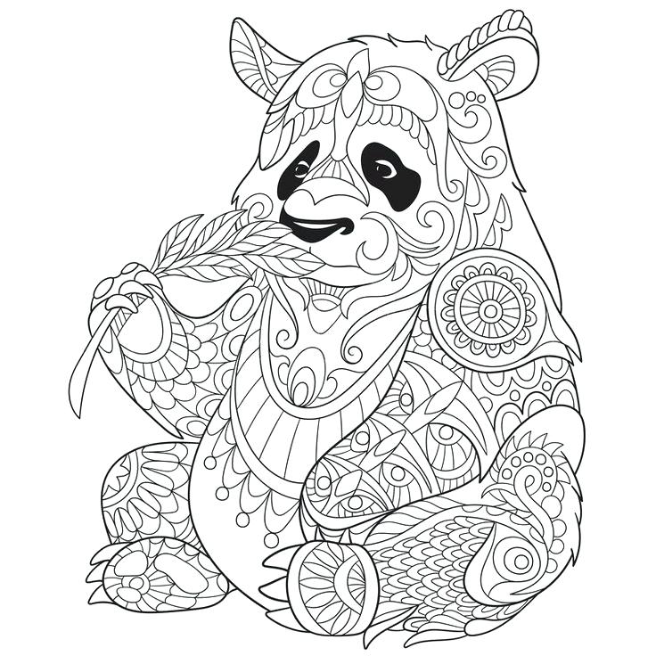 736x736 Panda Bear Coloring Pages Panda Coloring Pages Elegant Panda Bear