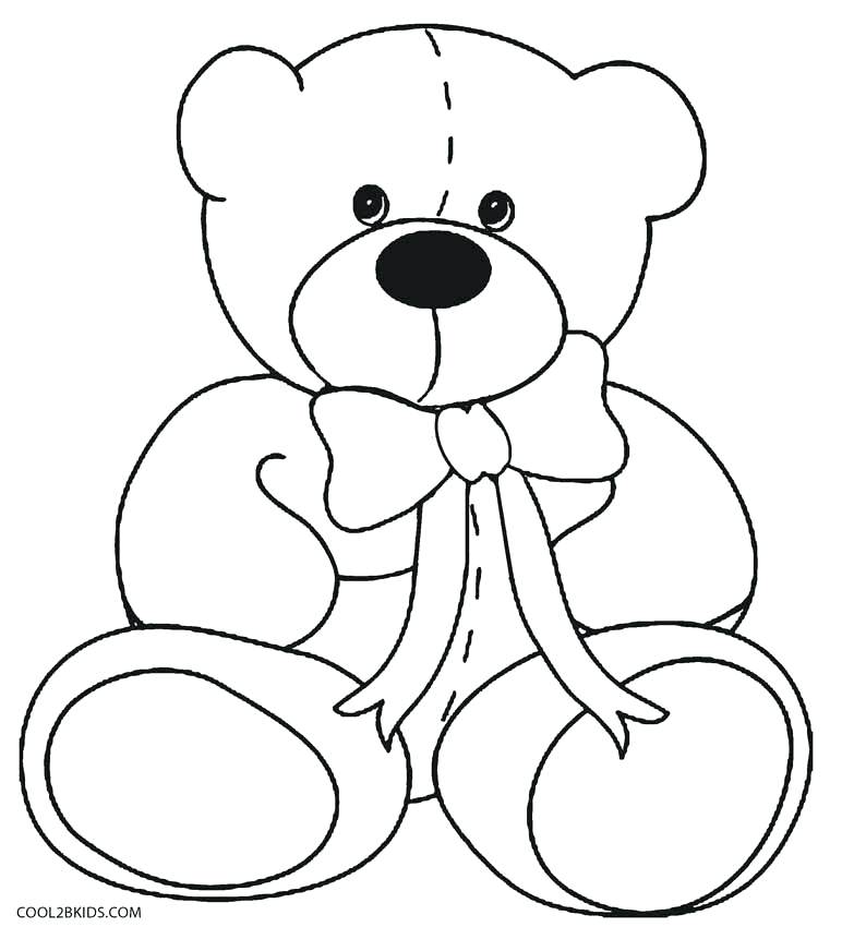 783x850 Teddy Bear Printable Coloring Pages Teddy Bear Coloring Pages