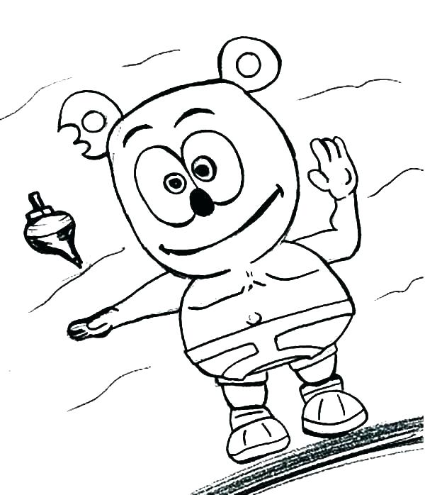 600x698 Bear Cub Colouring Page Pencil And In Color Bear Cub Bear Cub