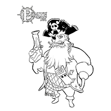 230x230 Top Pirates Coloring Pages For Toddlers