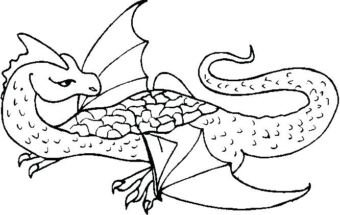 666x421 Free Dragon Coloring Pages I On Astonishing Bearded Dragon