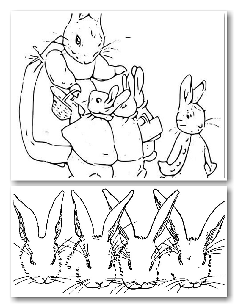 800x1035 Beatrix Potter Coloring Pages