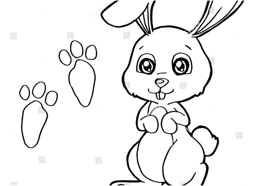 827x609 Coloring Pages Rabbit Free Rabbit Coloring Pages Free Printable