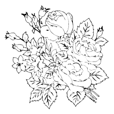 230x230 Top Free Printable Beautiful Rose Coloring Pages For Kids