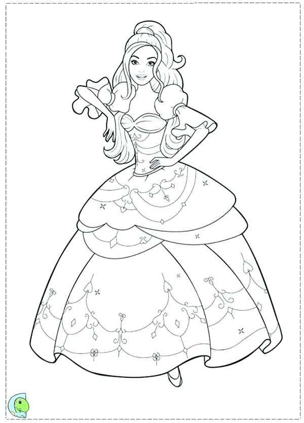 600x834 Coloring Page Dress Barbie And Three Musketeers Coloring Pages