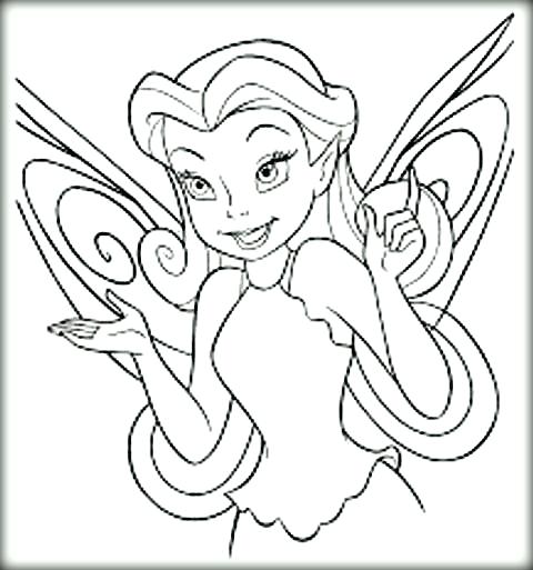 480x513 Fairy Coloring Pages For Adults Beautiful Fairy Girl Coloring