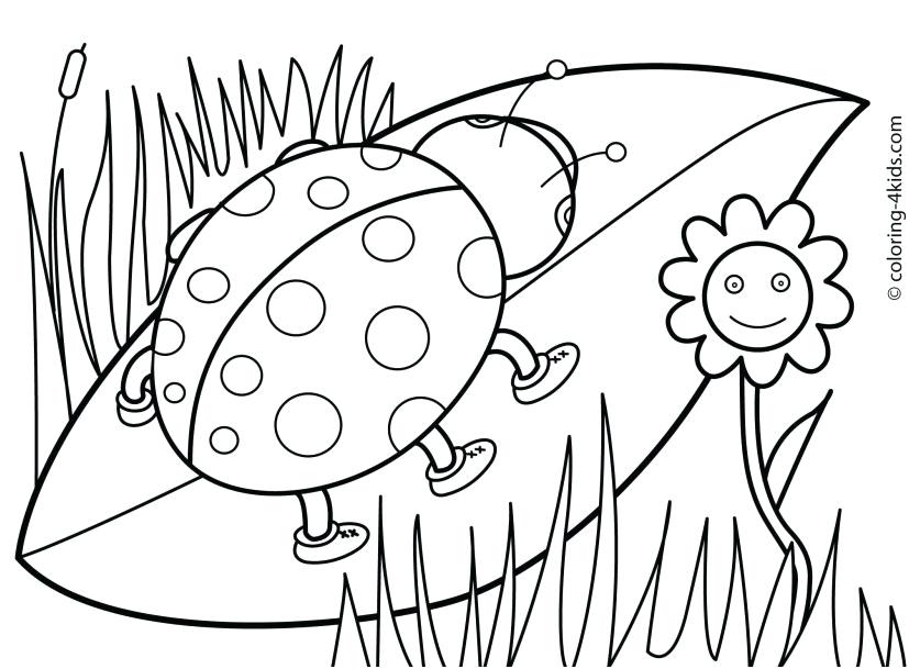 827x609 Coloring Pages Nature Spring Coloring Pages Photo Spring Season