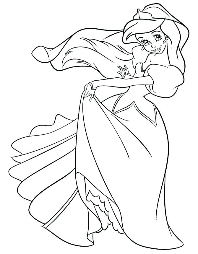 670x860 Pretty Princess Coloring Pages Princess Coloring Princess