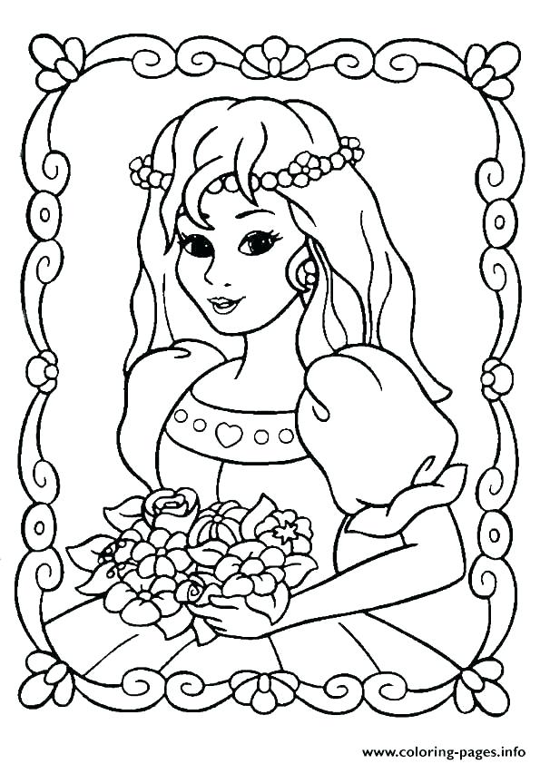 595x842 Princess Coloring Page Princess Coloring Books Print The Beautiful