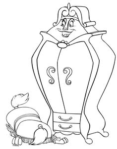 236x302 Beauty And The Beast Color Page Disney Coloring Pages Col