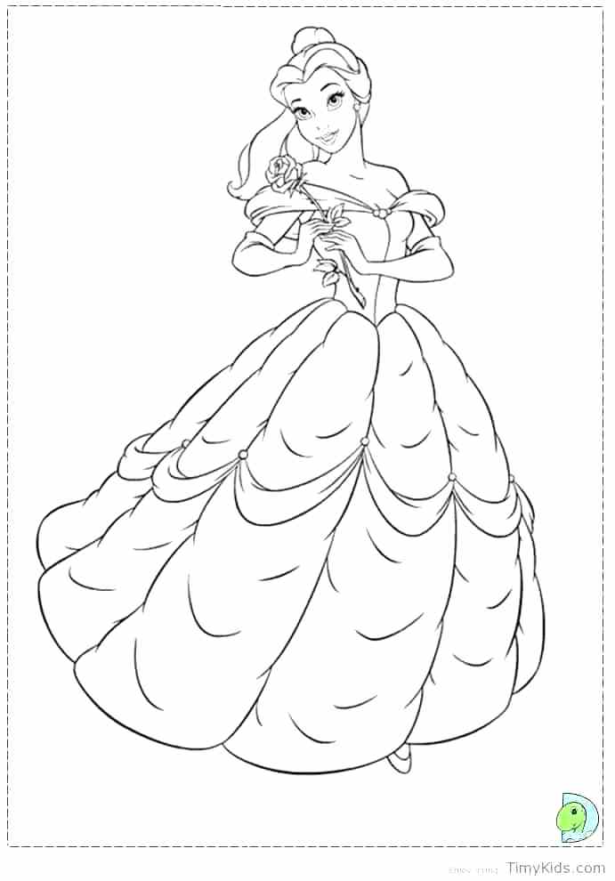 691x990 Beauty And The Beast Coloring Page Beauty And The Beast Coloring