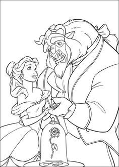 236x330 Top Free Printable Beauty And The Beast Coloring Pages Online