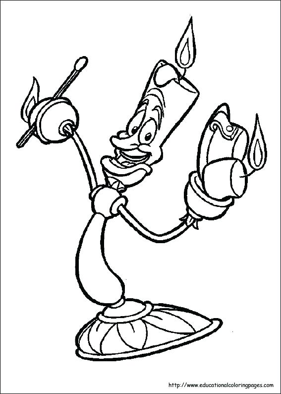 567x794 Beauty The Beast Coloring Pages Castle Collapses Chip