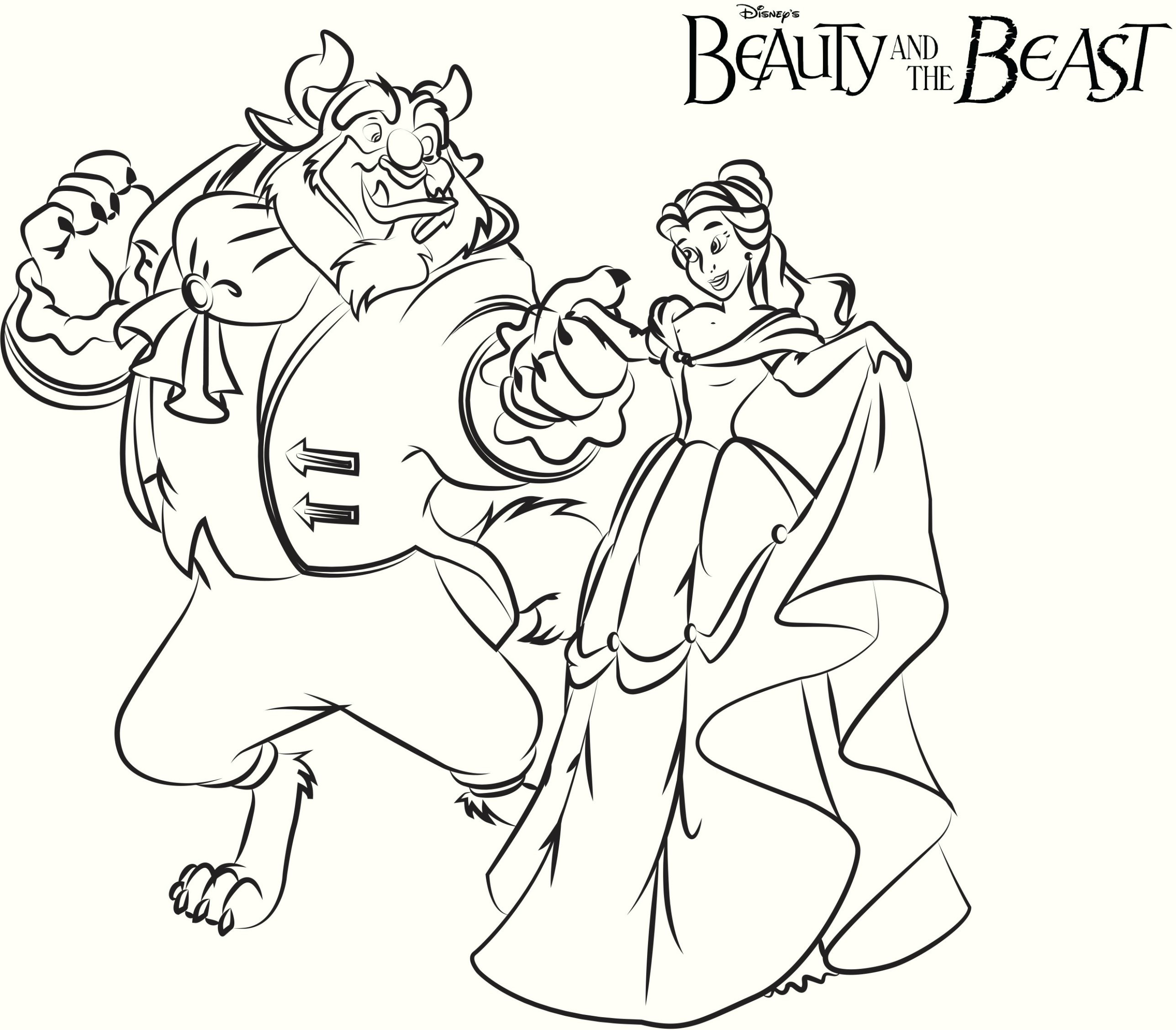 2575x2255 Fresh Printable Coloring Pictures Of Beauty And The Beast