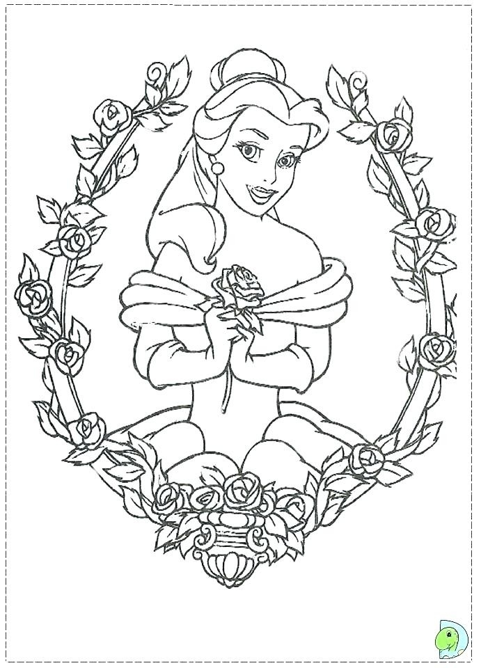 691x960 Beauty And The Beast Rose Coloring Pages Bangalow Craft Ideas