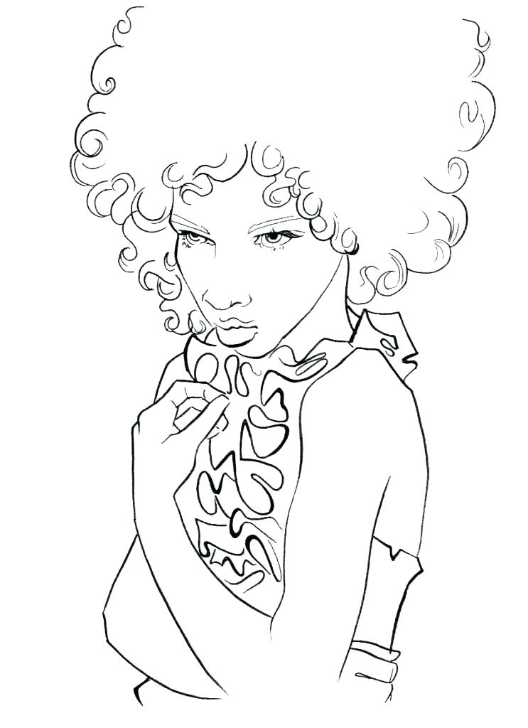 743x1024 Hair Salon Coloring Pages