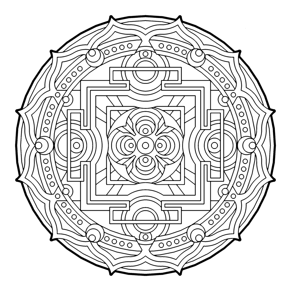 1000x1000 Beaver And A Stump Coloring Page