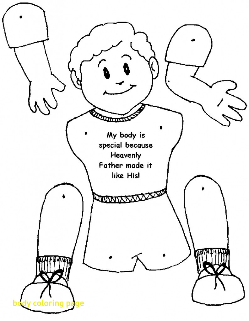 793x1024 Body Coloring Page With My Body Coloring Pages Aecost