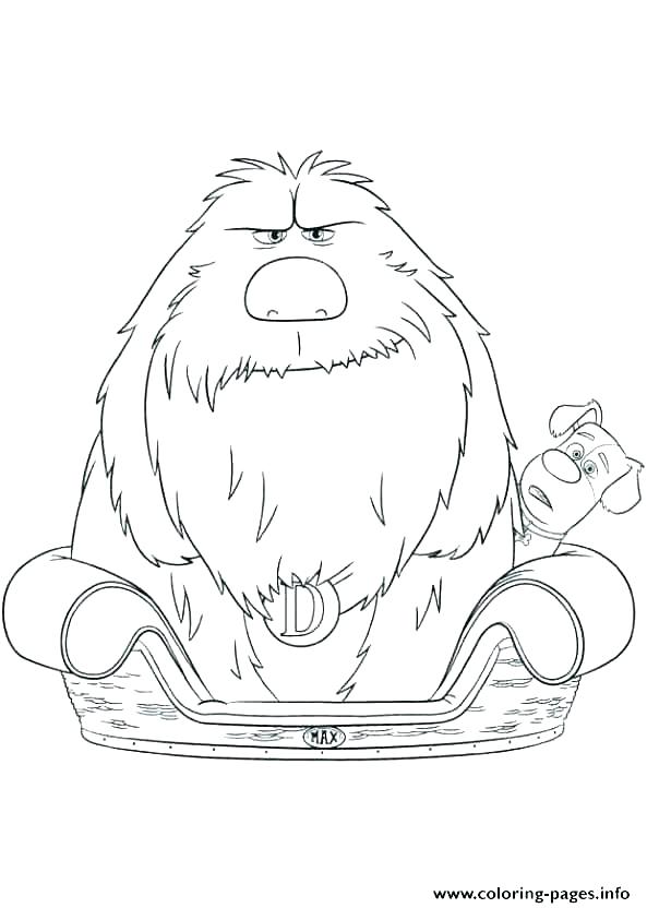 593x832 Bed Coloring Pages Monster Coloring Page My Bedroom Coloring Pages