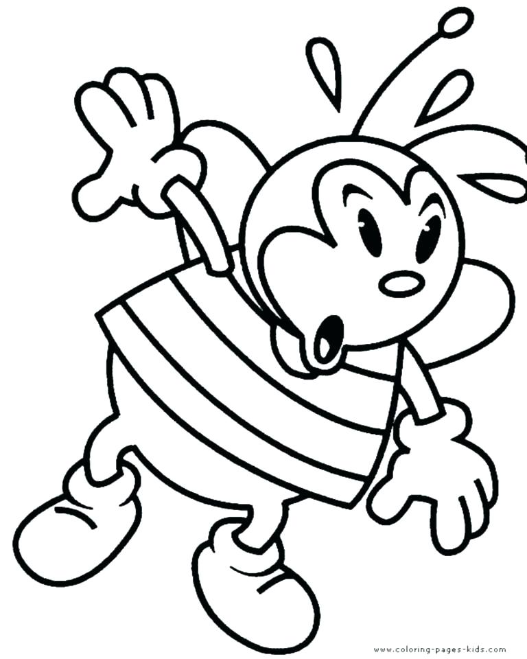 768x960 Bee Coloring Sheet Honey Bee Coloring Page Bee Coloring Page