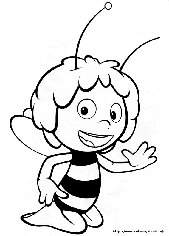 567x794 Maya The Bee Coloring Pages On Coloring
