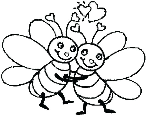 600x477 Bee Coloring Page Indiantribesinfo Bee Coloring Page Bumble Bee