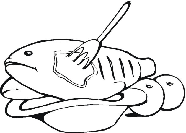 630x450 Meat Coloring Pages