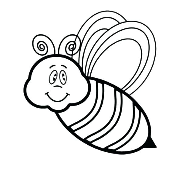 600x600 New Bee Coloring Pages Or Bumble Bee Coloring Pages Beehive