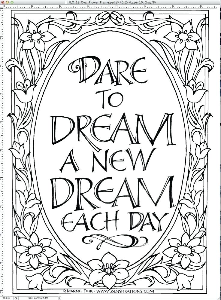 736x998 Coloring Pages With Quotes Inspiring Quote Coloring Pages