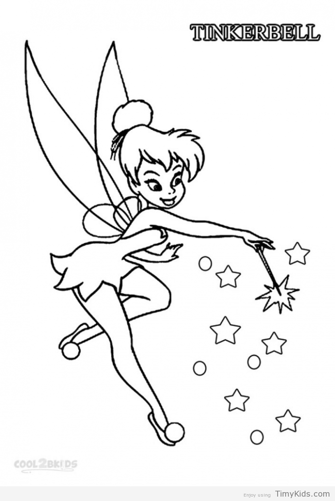 684x1024 Tinker Bell Coloring Pages Timykids