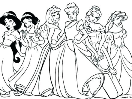440x330 Baby Princess Coloring Pages