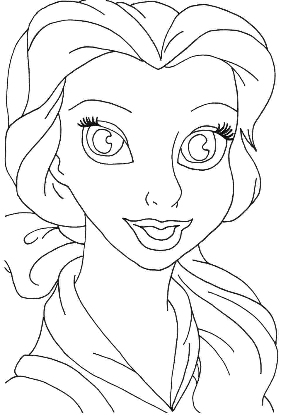 959x1421 Disney Princess Belle Coloring Pages