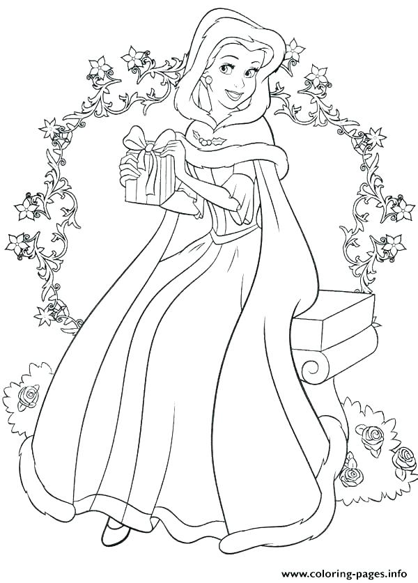 600x837 Belle Printable Coloring Pages Printable To Cure Princess Belle
