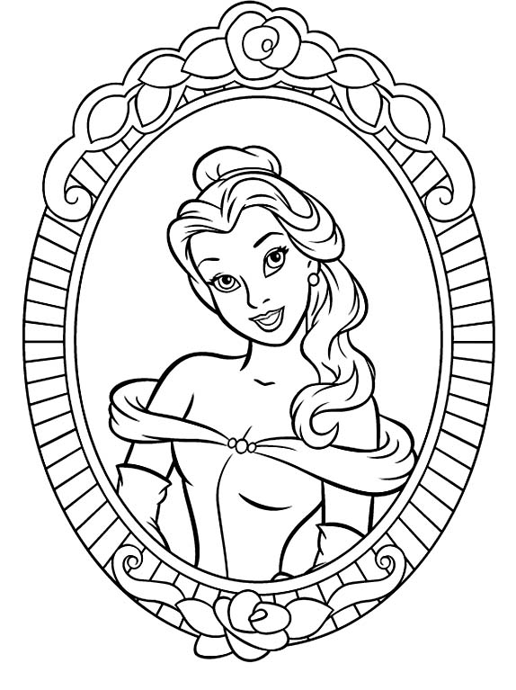 574x767 Bella Coloring Pages